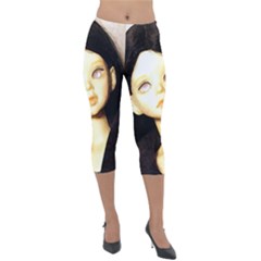 Lost Lightweight Velour Capri Leggings 