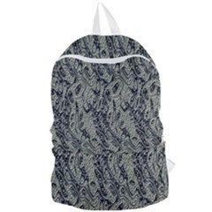 Silver Blue Fantasy Foldable Lightweight Backpack