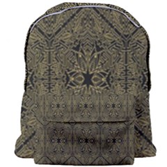 Exotic Gold Black Dream Giant Full Print Backpack