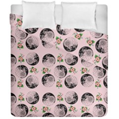 Vintage Girl With Flowers Pink Duvet Cover Double Side (california King Size) by snowwhitegirl