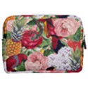 Tropical Bird Floral Make Up Pouch (Medium) View2