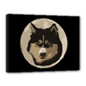 Husky Moon Canvas 16  x 12  (Stretched) View1