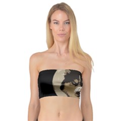 Husky Moon Bandeau Top by snowwhitegirl