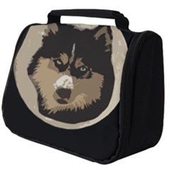 Husky Moon Full Print Travel Pouch (big)