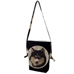 Husky Moon Folding Shoulder Bag