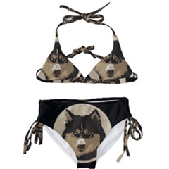 Husky Moon Kids  Classic Bikini Set