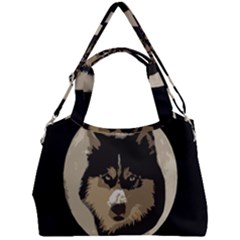 Husky Moon Double Compartment Shoulder Bag