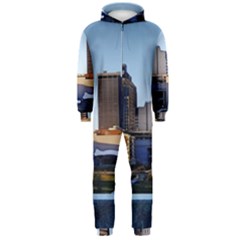 Columbus Skyline Hooded Jumpsuit (men)  by Riverwoman