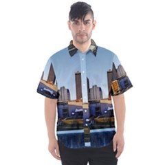 Columbus Skyline Men s Short Sleeve Shirt