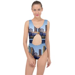 Columbus Skyline Center Cut Out Swimsuit