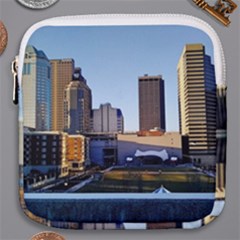 Columbus Skyline Mini Square Pouch