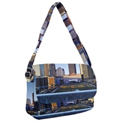 Columbus Skyline Courier Bag by Riverwoman