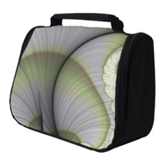 Graphic Fractal Eddy Curlicue Leaf Full Print Travel Pouch (small)