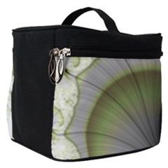 Graphic Fractal Eddy Curlicue Leaf Make Up Travel Bag (small)