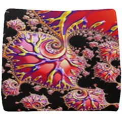 Fractals Colorful Pattern Seat Cushion