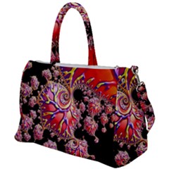 Fractals Colorful Pattern Duffel Travel Bag