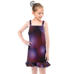 Fractal Rendering Background Kids  Overall Dress