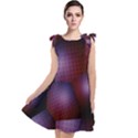 Fractal Rendering Background Tie Up Tunic Dress View1