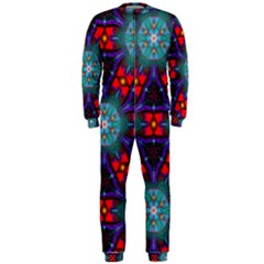 Ornament Colorful Background Color Onepiece Jumpsuit (men)  by Pakrebo