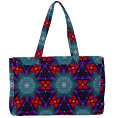 Ornament Colorful Background Color Canvas Work Bag by Pakrebo