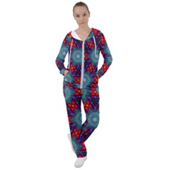 Ornament Colorful Background Color Women s Tracksuit