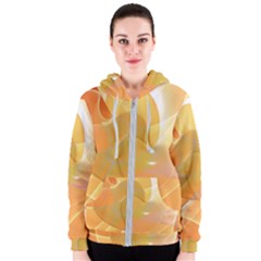 Lines Wave Heart Love Smile Women s Zipper Hoodie by Pakrebo