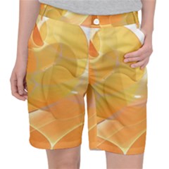 Lines Wave Heart Love Smile Pocket Shorts