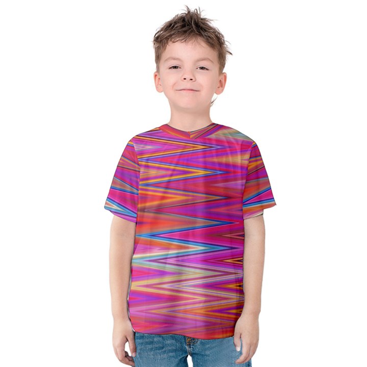 Seamless Digital Tile Texture Kids  Cotton Tee