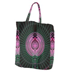 Fractal Traditional Fractal Hypnotic Giant Grocery Tote by Pakrebo