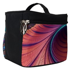 Fractal Multi Colored Fantasia Make Up Travel Bag (small)