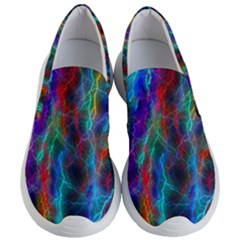 Wizzard Flashes Pattern Abstract Women s Lightweight Slip Ons