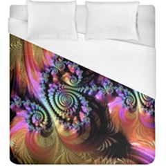 Fractal Colorful Background Duvet Cover (king Size)