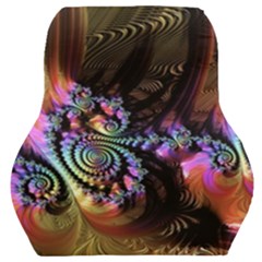 Fractal Colorful Background Car Seat Back Cushion 