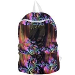 Fractal Colorful Background Foldable Lightweight Backpack