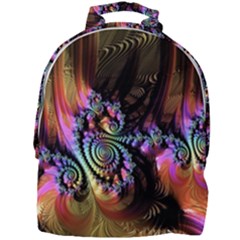 Fractal Colorful Background Mini Full Print Backpack