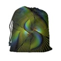 Fractal Abstract Design Fractal Art Drawstring Pouch (XXL) View2