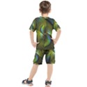 Fractal Abstract Design Fractal Art Kids  Tee and Shorts Set View2