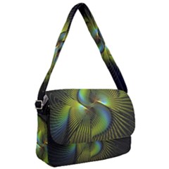 Fractal Abstract Design Fractal Art Courier Bag