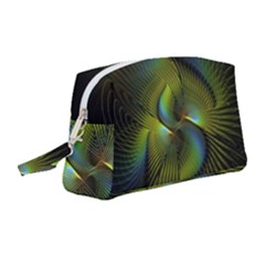 Fractal Abstract Design Fractal Art Wristlet Pouch Bag (medium)