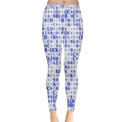 Blockchain Cryptography Inside Out Leggings