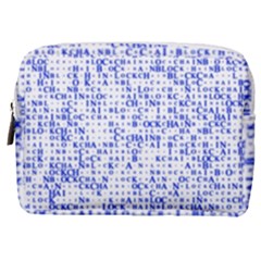 Blockchain Cryptography Make Up Pouch (medium)