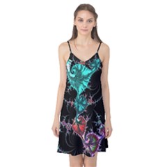 Fractal Colorful Abstract Aesthetic Camis Nightgown