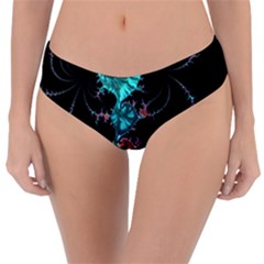 Fractal Colorful Abstract Aesthetic Reversible Classic Bikini Bottoms by Pakrebo