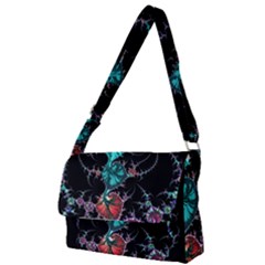 Fractal Colorful Abstract Aesthetic Full Print Messenger Bag