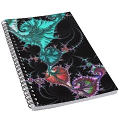 Fractal Colorful Abstract Aesthetic 5 5  X 8 5  Notebook