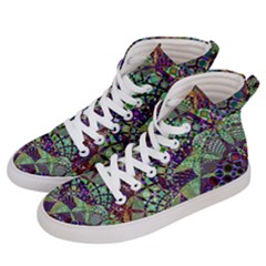 Background Design Art Artwork Women s Hi-top Skate Sneakers by Pakrebo