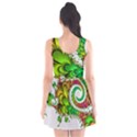 Fractal Abstract Aesthetic Pattern Scoop Neck Skater Dress View2