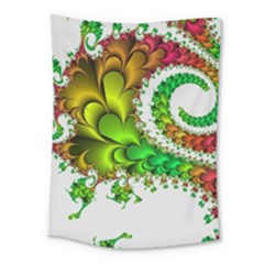 Fractal Abstract Aesthetic Pattern Medium Tapestry