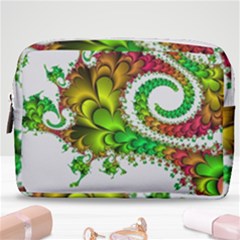 Fractal Abstract Aesthetic Pattern Make Up Pouch (medium) by Pakrebo