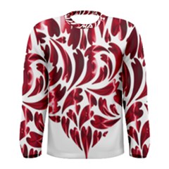 Abstract Geometric Art Fractal Men s Long Sleeve Tee by Pakrebo